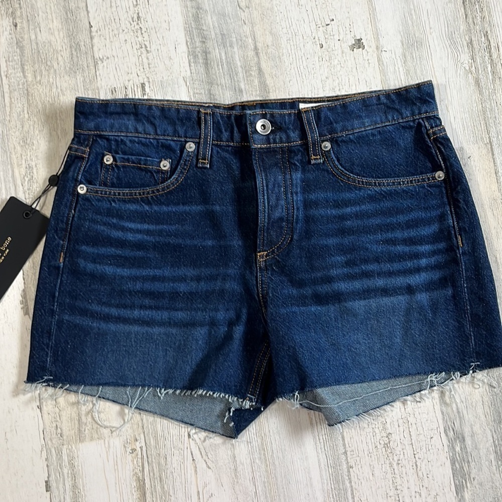 Rag & Bone Cambria Dre Low Rise Short Size 26 NWT - Picture 3 of 15